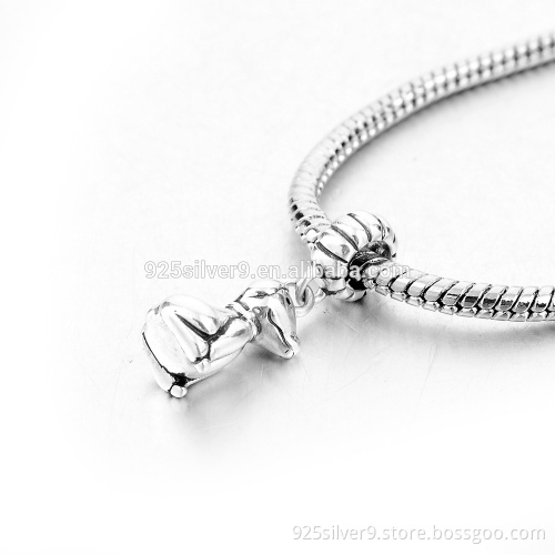 china bead manufacture Animals beads jewelry silver beads charm bracelets and pendant fashion accessory